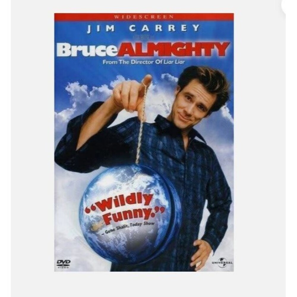 Bruce Almighty (DVD, 2003) Jim Carey, dvd disk only